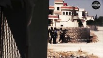 Syria Civil War. Chechens In Heavy Fighting Action During Intense Clashes Near Aleppo - Real Combat