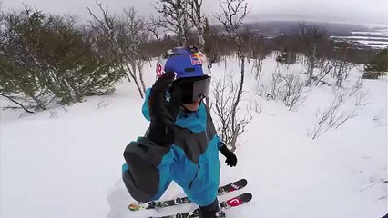 Ski Tandem Backflip - Jesper Tjäder & Øystein Bråten