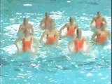 Team University of Calgary - Synchronized Swimming Canadian University Nationals 2009