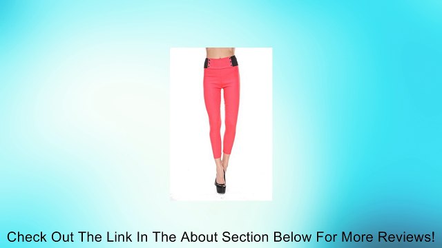 Stanzino Women's High Waisted Solid Jegging Pants Review