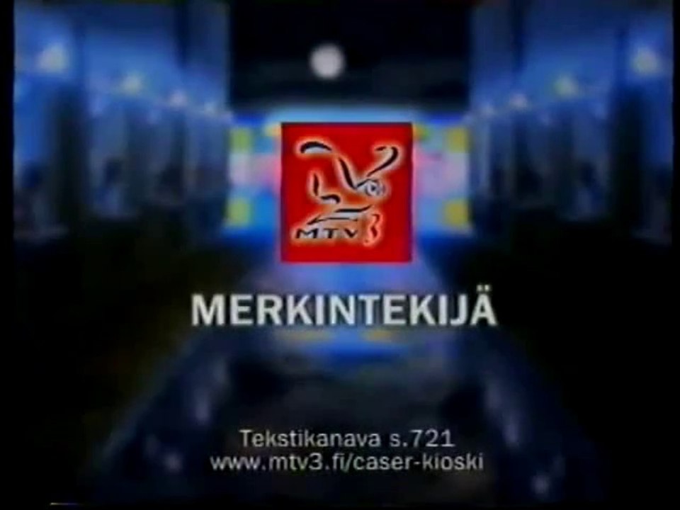 MTV3: Merkintekijä / Jyrki mainos / Seuraavaksi / Mainoksia (vuodelta 1996)
