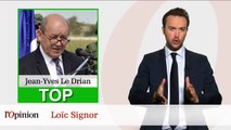 Le Top Flop : La victoire de Le Drian / Le truisme de Bernard Kouchner