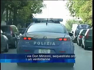 Controlli in via Don Minzoni, sequestrato oto. Denunciato in ventottenne