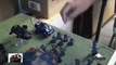 OLD Warhammer 40k Battle Report Dark Eldar vs Space Marines 1500pts