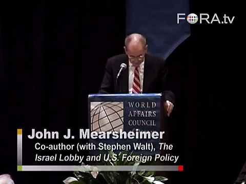 Iraq, the Neocons and the Israel Lobby - John Mearsheimer