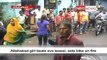 Girl beats boy in front of public in INDIA