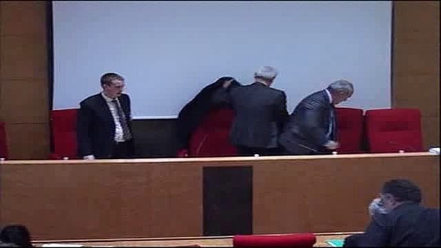 Henri Pena-Ruiz lors du débat Faire vivre les valeurs de la République organisé par L'ESPER