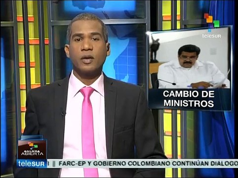 Nicolás Maduro anuncia cambios en su gabinete de ministros