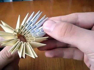 Origami facili per bambini uccellino 3D