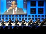Presidente Calderón durante el World Economic Forum, Davos, Suiza.