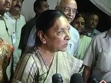 Anandiben Patel talks at Ahmedabad Gota developmental work