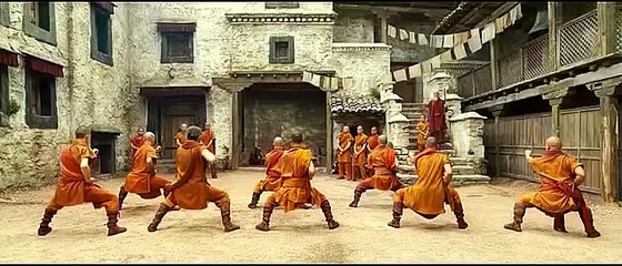 Funny Kung Fu Fight scene with Mr Bean