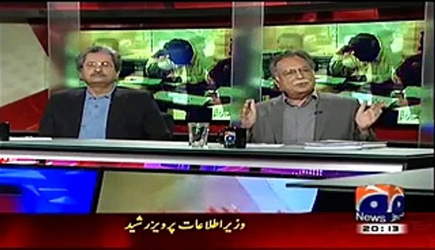 Hamid Mir Made Pervez Rasheed Speechless on Saying That Current Parliament Is Not Fake