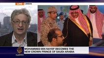 Expert discusses Saudi Arabia's power reshuffle