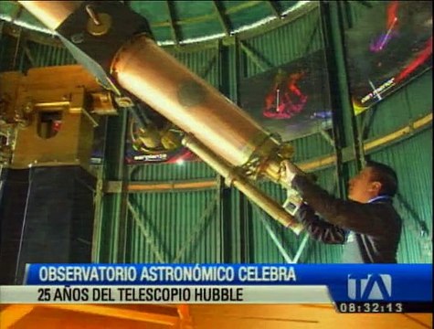 Observatorio Astronómico celebra los 25 años del telescopio Hubble