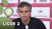 Conférence de presse Dijon FCO - AC Arles Avignon (1-0) : Olivier DALL'OGLIO (DFCO) - Victor ZVUNKA (ACA) - 2014/2015