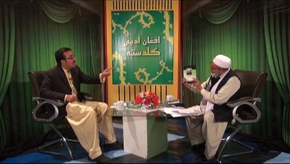 Afghan Adabi Guldasta Episod 5, (Part-4), Khursheed Ahmad 's Interview