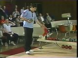 Most amazing duckpin bowling strikes ever!!  Incredible match w/ triple strikes