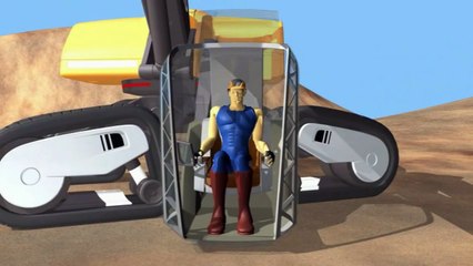 Volvo SFINX - Volvo's futuristic Excavator concept machine