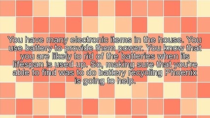 Some Tips On Battery Recycling