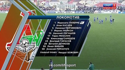 GAZOVIK ORENBURG 1-1 LOKOMOTIV MOSKVA goals and highlights 29.04.2015