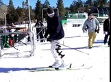 How to Snow Ski : How to Snow Ski Backwards