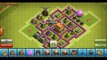 Clash of Clans - TH6 Trophy and Clan War Base (Spiral)