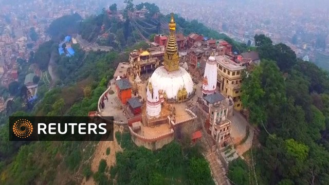 Drone video shows Nepal quake devastation