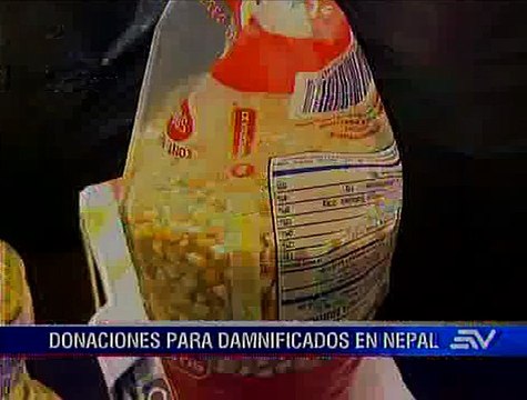 Ecuador coordina campaña de donaciones para las víctimas del terremoto de Nepal