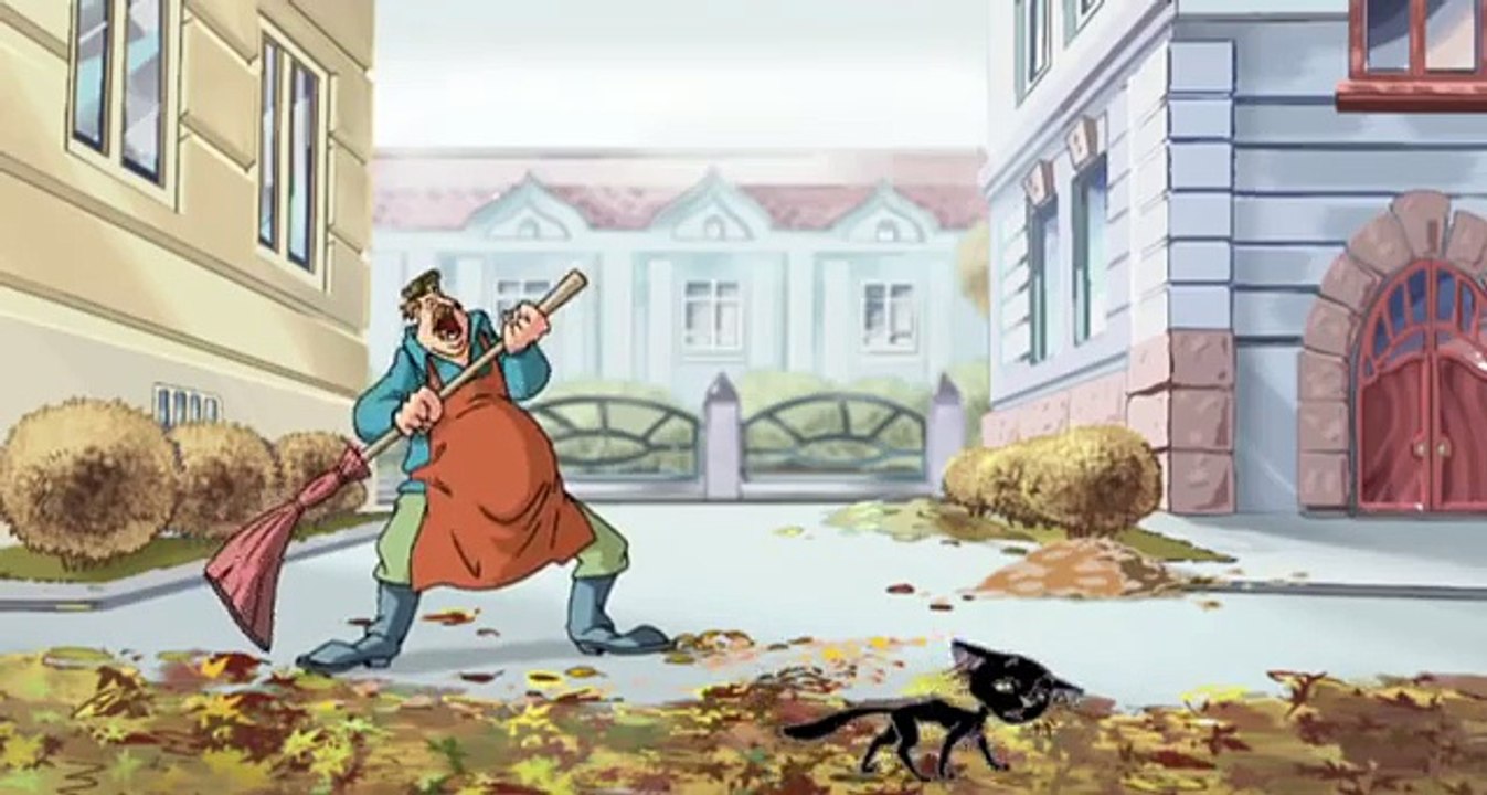 Мультфильм  Жил-был черный кот (2006) Мультфильм на Украинском языке !