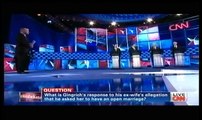 NEWT GOES OFF ON CNN HOST JOHN KING! CNN GOP Debate