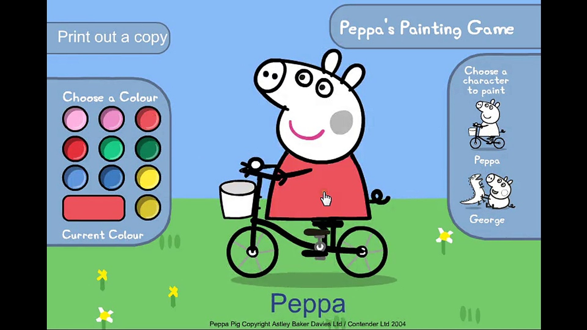 Juego de peppa pig para colorear, juegos de peppa pig - Vídeo Dailymotion