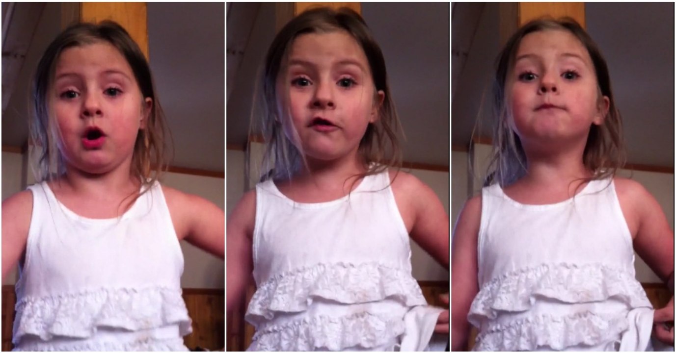 Funny Videos: 5-year-old Girl Decides It's Time For Her To Move Out