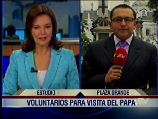 Abren convocatoria para voluntarios en visita papal