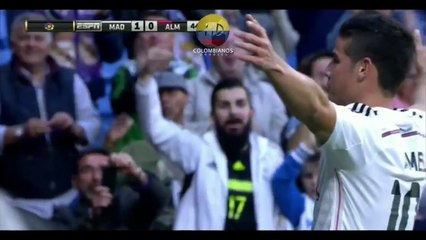 Gooooooool James Rodríguez a Almería