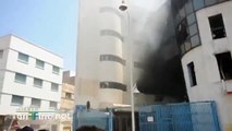 أحداث يوم الخميس 26 يونيو إثر حريق سوبير مارشي الناظور Nador الجزء 11 Nador Ariffino.net