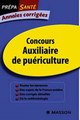 Download Annales corrigées Concours Auxiliaire de puériculture Ebook {EPUB} {PDF} FB2