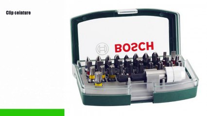 Bosch Boîtier d'embouts de vissage courts avec code