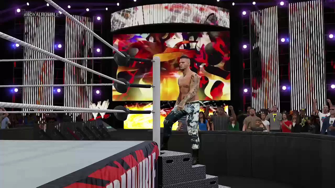 WWE 2K15 - 30 Man Royal Rumble For World Title | Universe Mode
