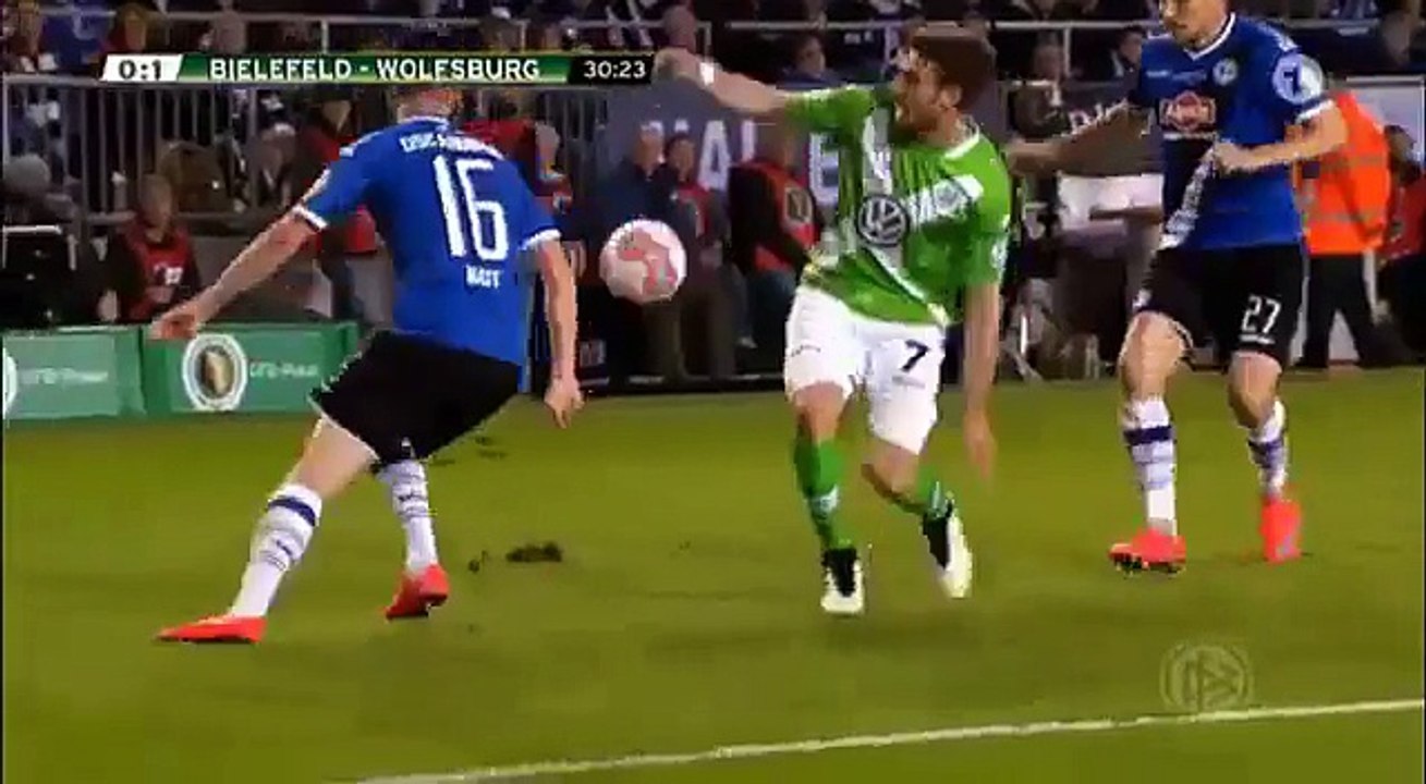Bielefeld 0 vs 4 Wolfsburg ~ [DFB POKAL] - 29.04.2015 - All Goals & Highlights