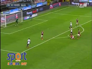 ميلان 1-3 جنوى