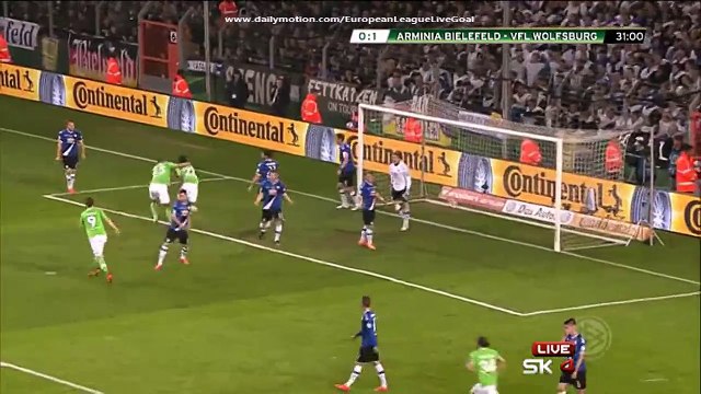 Luiz Gustavo 0_2 _ Arminia Bielefeld - Wolfsburg 29.04.2015 HD