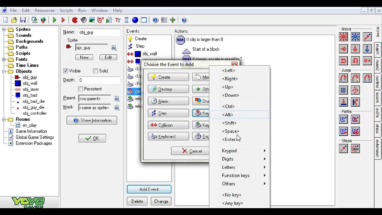 11) Ammo and HUD Game Maker Tutorial