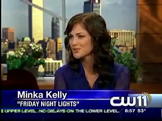Acrtress  Minka Kelly in "Friday Night Lights"