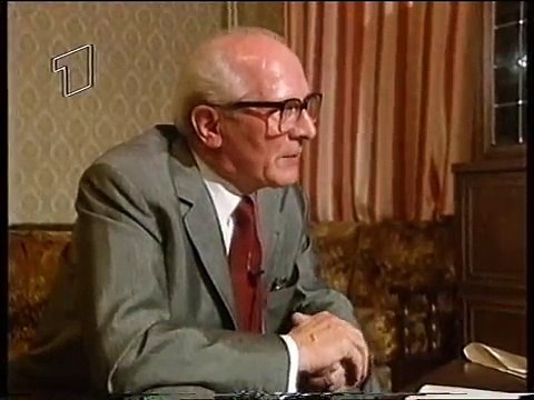 Erich Honecker äußert sich zur Staatsgrenze der DDR (10.10.1991)