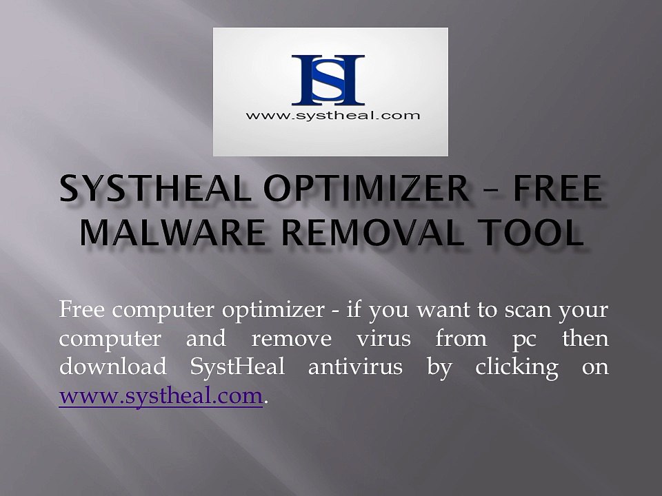 Free Malware Removal Tool