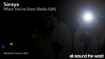 Soraya - When You're Gone (Radio Edit)