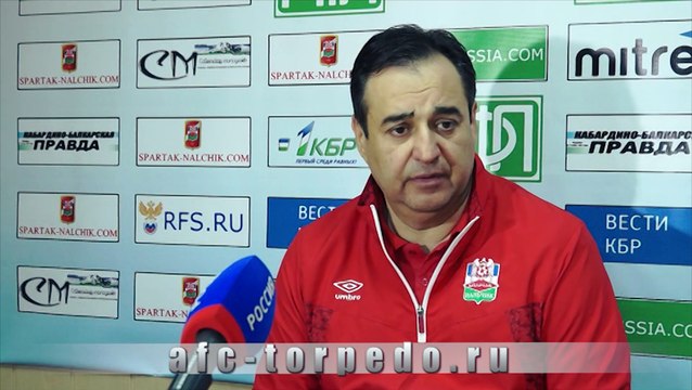 Хасанби Биджиев - Главный тренер ПФК «Спартак-Нальчик»