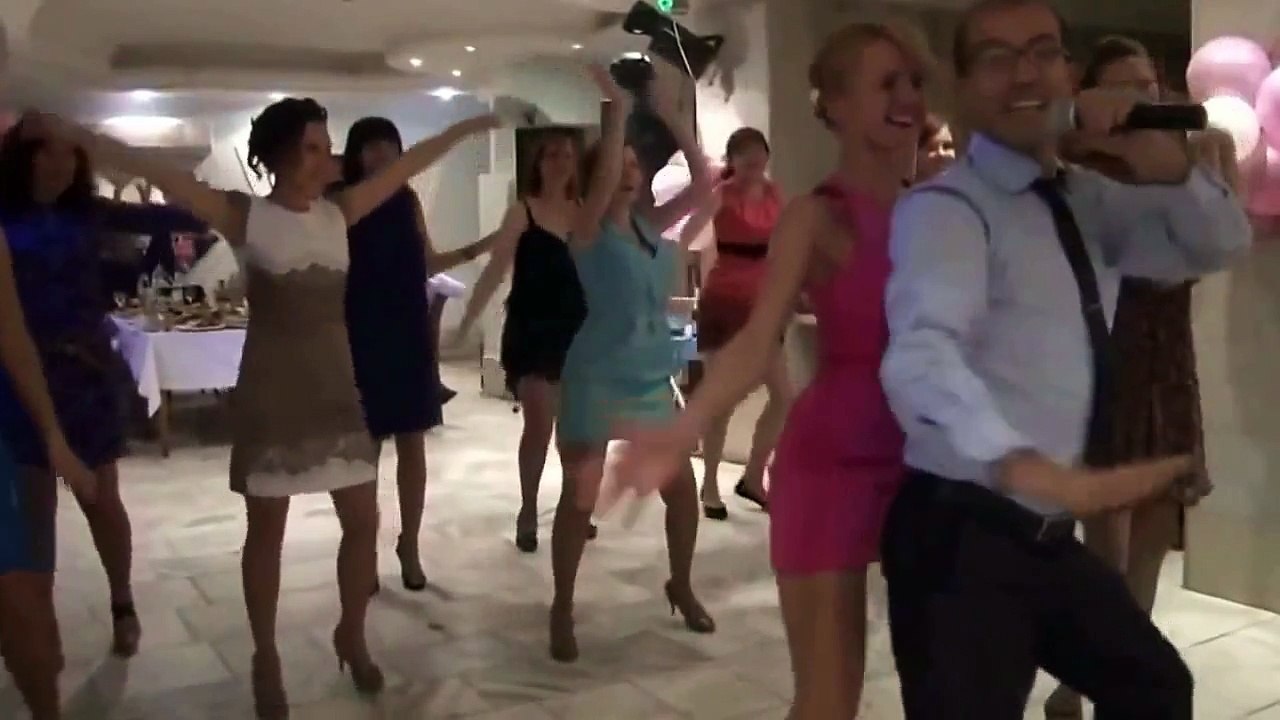 Русские приколы!  Прикол на свадьбе  Танцевальный прикол