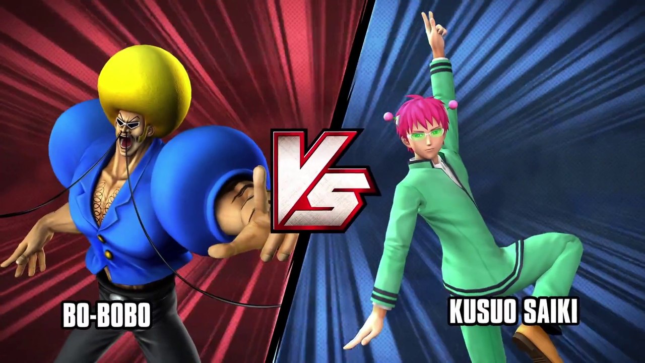 J-Stars Victory VS+ - Trailer Bobobo-bo bo-bobo + Saiki Kusuo no Psi-nan